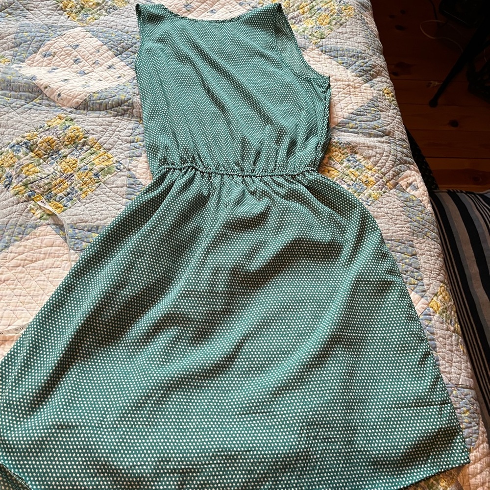 Size M polka dot tank dress